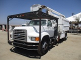 Ford F800 S/A Chipper/Bucket Truck,