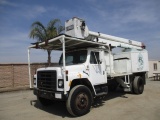 International S1700 S/A Bucket Chipper Truck,