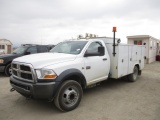 2011 Dodge Ram 5500 HD Service Truck,