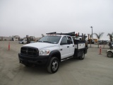 2008 Dodge Ram 4500HD Crew-Cab Utility Truck,