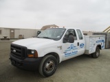 2007 Ford F350 XL Extended-Cab Utility Truck,