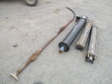 (3) Hydraulic Rams & (1) Air Tamper