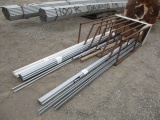 Pipe Rack W/Misc Pipe & PVC