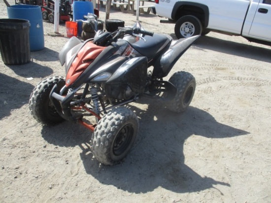 2007 Yamaha Raptor 350 Quad,