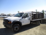 2006 Ford F450 XL S/A Flatbed Truck,