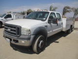 2006 Ford F450 XL S/A Crew-Cab Utility Truck,