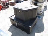 (2) Plastic Tool Bins