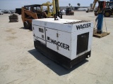 Wacker G25 Skid Mounted Generator,