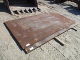 5' x 10' Steel Plate