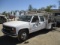 Chevrolet 3500 S/A Crew-Cab Flatbed Utility Truck,