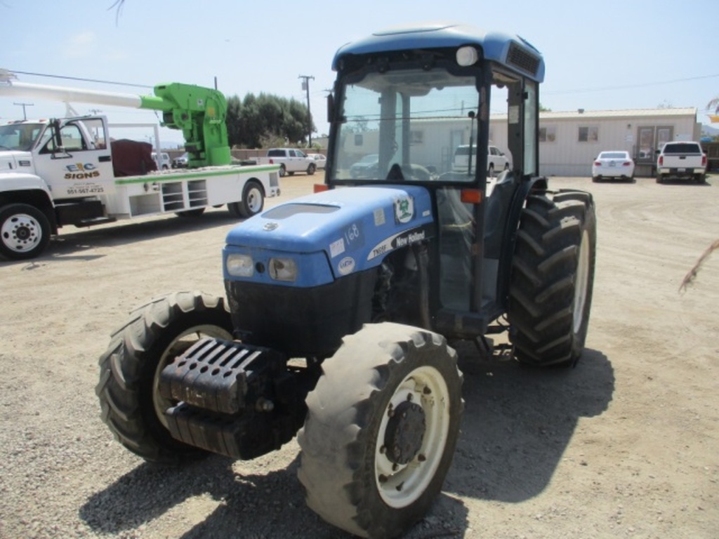 New Holland TN95FA Ag Tractor, | Farm Equipment & Machinery Tractors 4WD  Tractors | Online Auctions | Proxibid