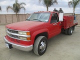 Chevrolet 3500 Flatbed Service Truck,