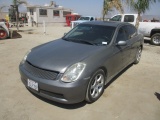 2004 Infiniti G35 Sedan,