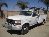 Ford F350 XL Utility Truck,