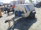 Ingersoll-Rand P185WD S/A Towable Air Compressor,