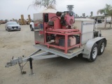 SPCNS T/A Pressure Washer Trailer,