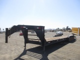 2006 Down To Earth Goose Neck Equipment Trailer,