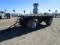 Fruehauf RB80-F1-F1-20 Pup Flatbed Trailer,