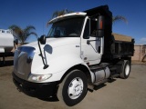 2011 International 8600 S/A Dump Truck,