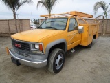 2001 GMC 3500HD Utility Truck,