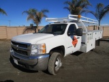 2008 Chevrolet 3500HD Flatbed Utility Truck,