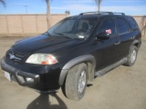 2001 Acura MDX SUV,