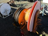 Hose Reel, Hose & Gas Nozzle,