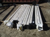 (16) 11' Parking Lot Light Poles,