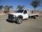 2007 Ford F550 S/A Flatbed Truck,