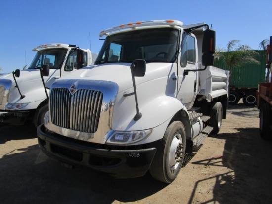 2013 International 8600 S/A Dump Truck,