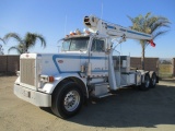 Peterbilt 379 T/A Crane Truck Tractor,