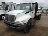 2012 International Durastar S/A Flatbed Dump Truck