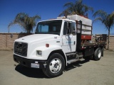 Freightliner FL70 S/A Flatbed Truck,