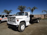 GMC S/A Flatbed Truck,