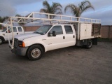 2006 Ford F350XL Crew-Cab Utility Truck,