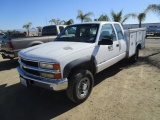 2000 Chevrolet 2500 Extended-Cab Utility Truck,