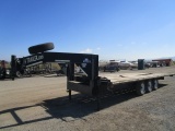 2012 RPM Tri-Axle Goose Neck Equipment Trailer,