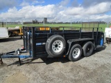 2007 Millerbilt T/A Utility Trailer,