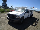 2003 Ford F350XL Utility Truck,