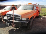 2001 Dodge Ram 3500 Utility Truck,