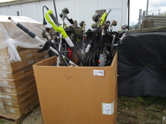 Lot Of Misc Ryobi Weedeaters & Parts