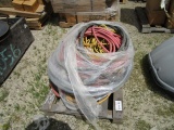 Lot Of Misc Air Hoses & Electrical Cords