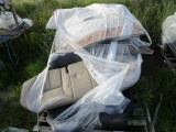 Pallet Of Misc Vehicle Panels & Seats