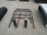 Set Of Forks & (2) Forklift Guards