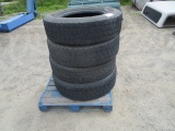 (4) 295/75R 22.5 Yokohama Tires