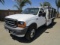 2001 Ford F550 XL SD Flatbed Truck,