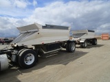 Clement Bottom Dump Trailer Set,