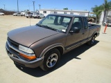 Chevrolet S10 Extended-Cab Pickup Truck,