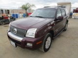 2008 Mercury Mountaineer SUV,