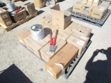 Lot Of Bolt Cutters, Nylon Rope, Misc Chain,